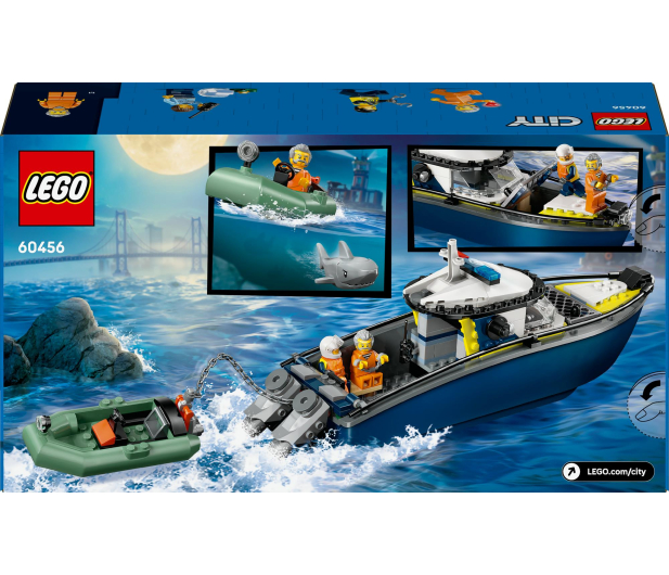 LEGO City 60456 Pościg łodzią policyjną - 1331641 - zdjęcie 10